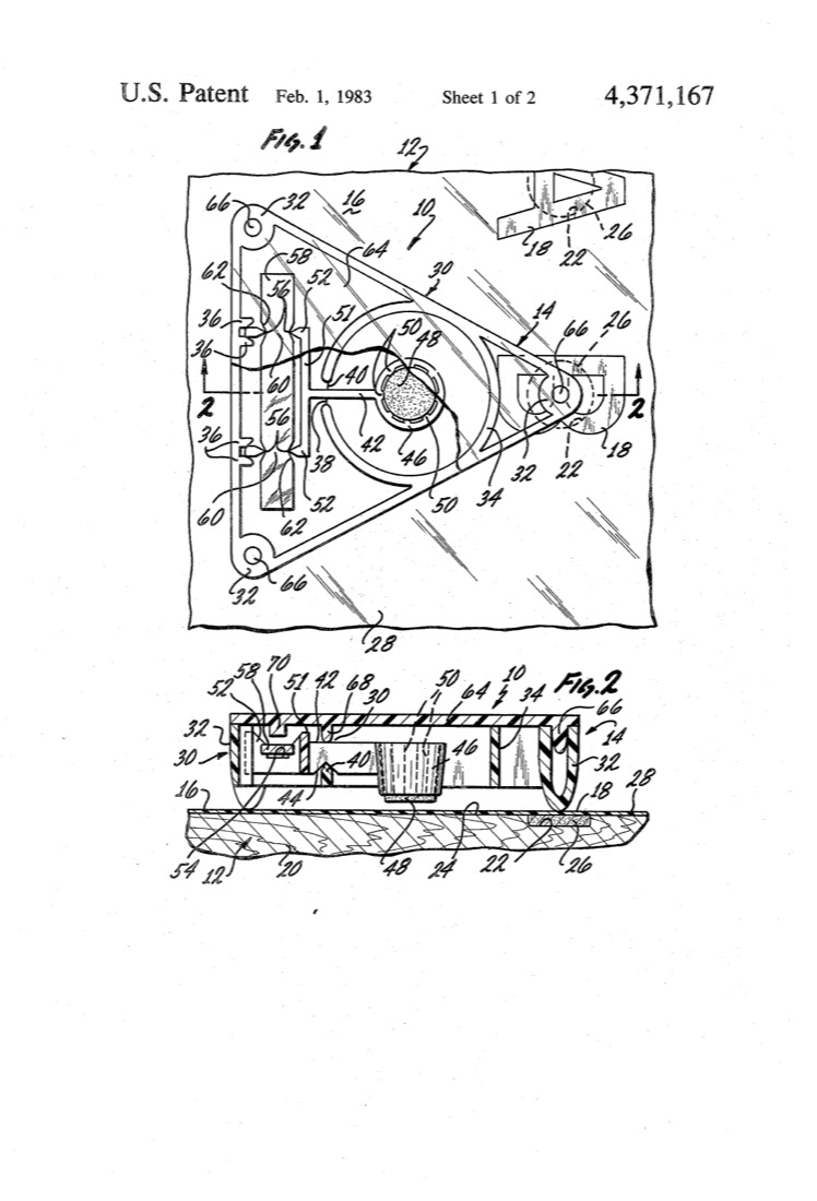 US 4,371,167, Psychographs with Sound Producing Members, sheet 2