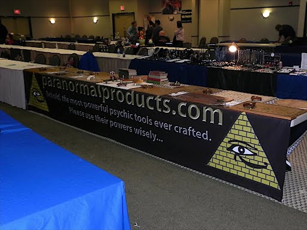 The stall, some years ago